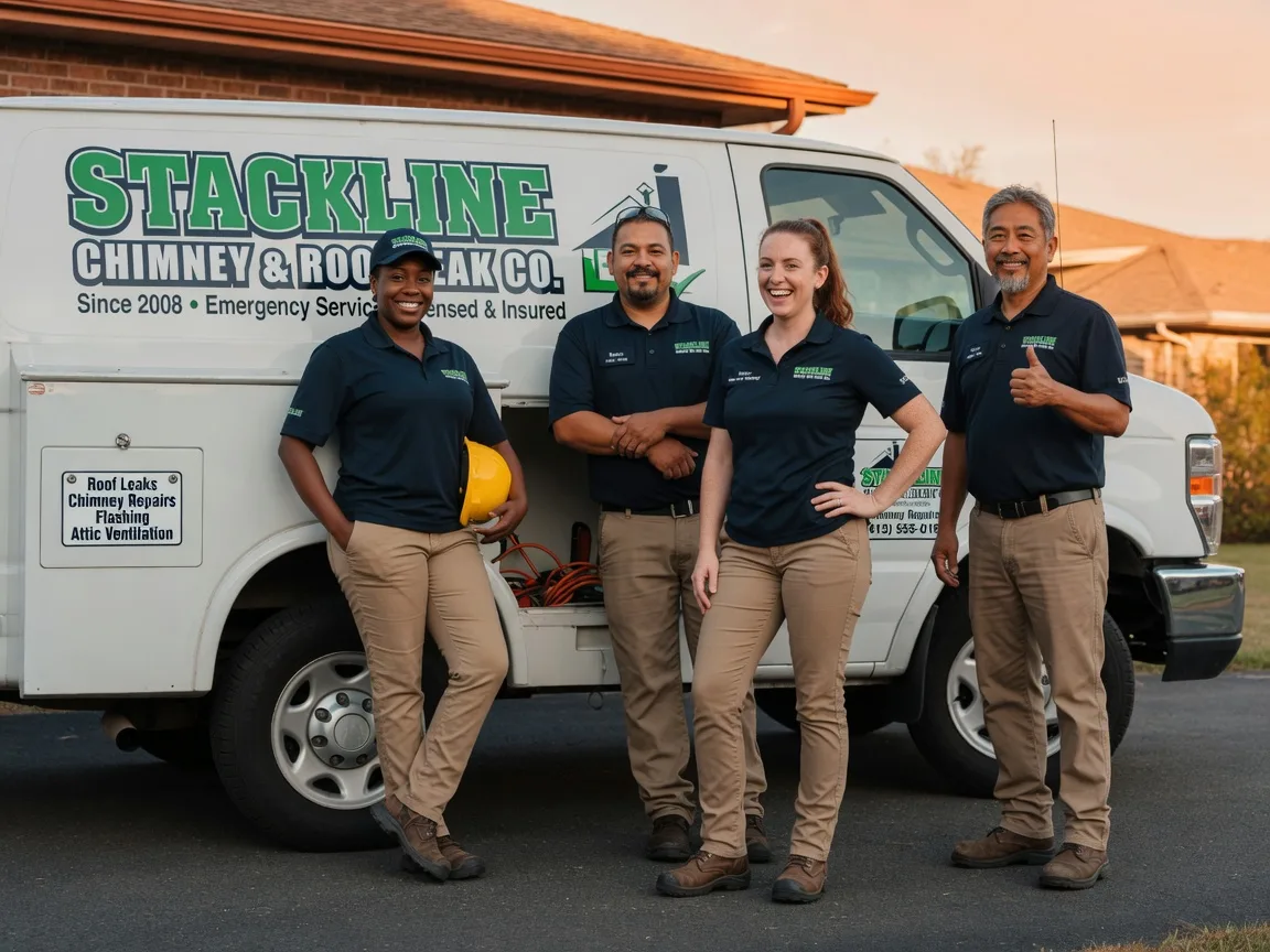 Chimney flashing repair company in Forestville, CA